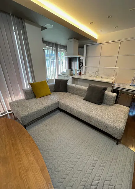 NO.2518｜福山市】SPIGA「LIZ」カウチソファで快適なくつろぎ空間